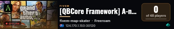 [QBCore Framework] A-new-world live status badge