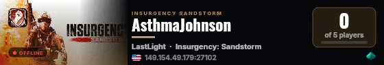 AsthmaJohnson live status badge