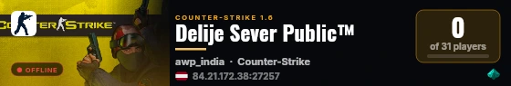 Delije Sever Public™ live status badge