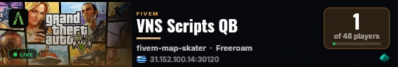 VNS Scripts QB live status badge
