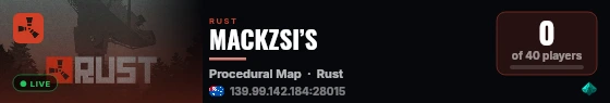 MACKZSI’S live status badge