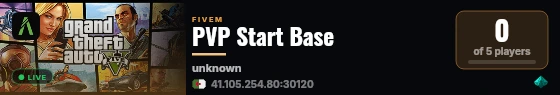 PVP Start Base live status badge