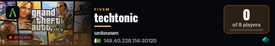 techtonic live status badge