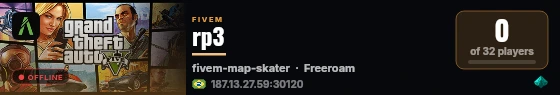 rp3 live status badge