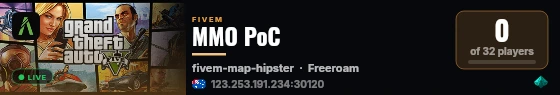 MMO PoC live status badge