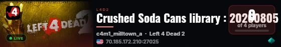 Crushed Soda Cans
library : 20260805 live status badge