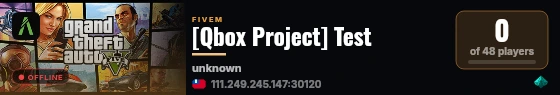 [Qbox Project] Test live status badge