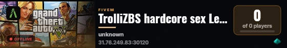 TrolliZBS hardcore sex Level Design live status badge