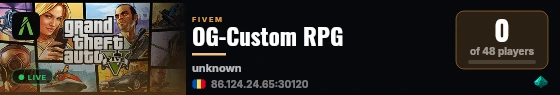 OG-Custom RPG live status badge