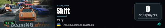 Shift live status badge