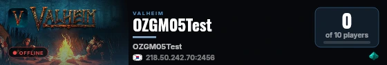 OZGM05Test live status badge