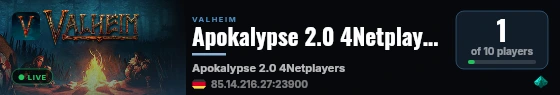 Apokalypse 2.0 4Netplayers live status badge