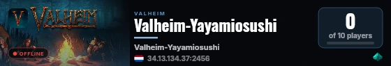 Valheim-Yayamiosushi live status badge