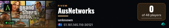AusNetworks live status badge