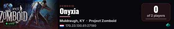 Onyxia live status badge