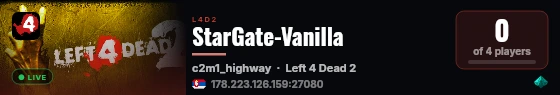 StarGate-Vanilla live status badge