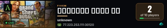 𝗙𝗮𝗹𝗰𝗼𝗻𝘇 𝗧𝗼𝘄𝗻 𝐑𝐏 live status badge
