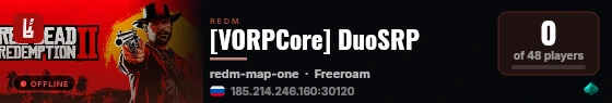 [VORPCore] DuoSRP live status badge
