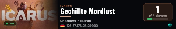 Gechillte Mordlust live status badge