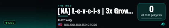 [NA] L-e-v-e-l-s | 3x Growth | Survival/PvP | live status badge