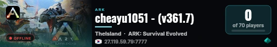 cheayu1051 - (v361.7) live status badge