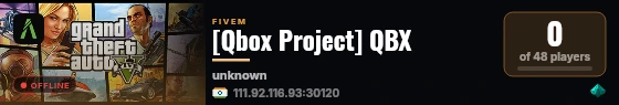 [Qbox Project] QBX live status badge