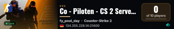 Co - Piloten - CS 2 Server - Funmaps --- 4Netplayers live status badge