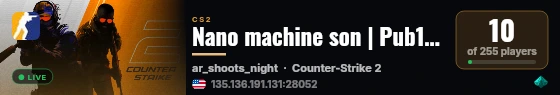 Nano machine son | Pub11c <- live status badge