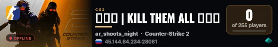 💪🟢➡️ | KILL THEM ALL 💚💚💚 live status badge