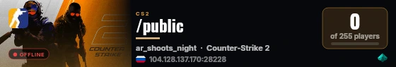 /public live status badge