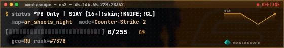 Console badge preview