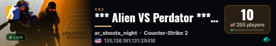 *** Alien VS Perdator ***shop*** live status badge
