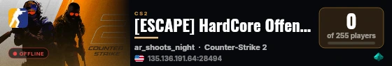 [ESCAPE] HardCore Offensive #1 live status badge