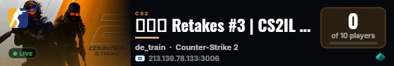▲→▼ Retakes #3 | CS2IL BY FutureIL live status badge