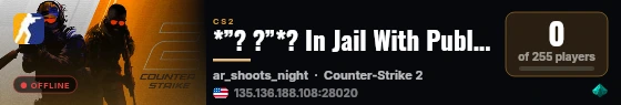 *”? ?”*? In Jail With Public ? SSD > live status badge