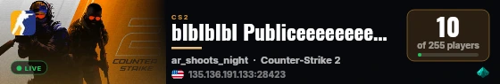 bIbIbIbI Publiceeeeeeeeeeeee live status badge