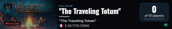 "The Traveling Totum" live status badge