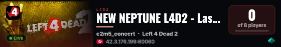 NEW NEPTUNE L4D2 - Lastation [00] live status badge