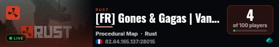[FR] Gones & Gagas | Vanilla | Wipe Mensuel - FeshWipe 09.09 live status badge