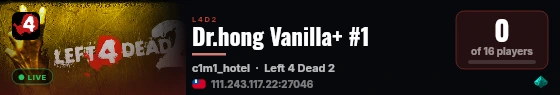 Dr.hong Vanilla+ #1 live status badge