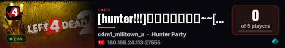 [hunter!!!]③我要撑不住啦~~[5特16秒] live status badge