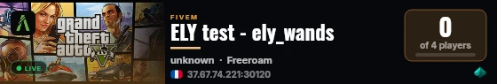 ELY test - ely_wands live status badge