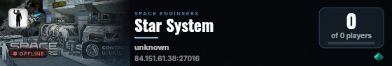 Star System live status badge