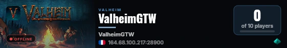 ValheimGTW live status badge