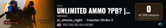 UNLIMITED AMMO ?PB? | HARDCORE <=== live status badge