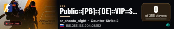 Public::[PB]::[DE]::VIP::SHOP::CROW live status badge