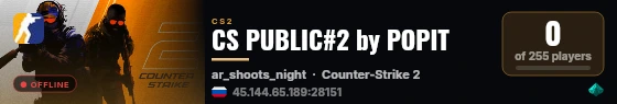 CS PUBLIC#2 by POPIT live status badge