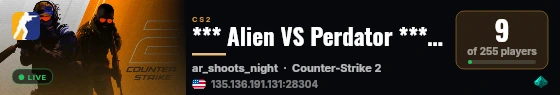 *** Alien VS Perdator ***shop*** live status badge