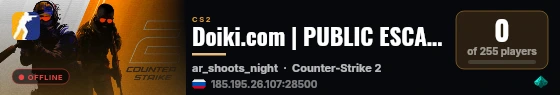 Doiki.com | PUBLIC ESCAPE | 🟢 -- live status badge