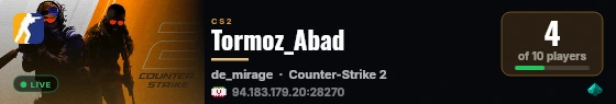 Tormoz_Abad live status badge